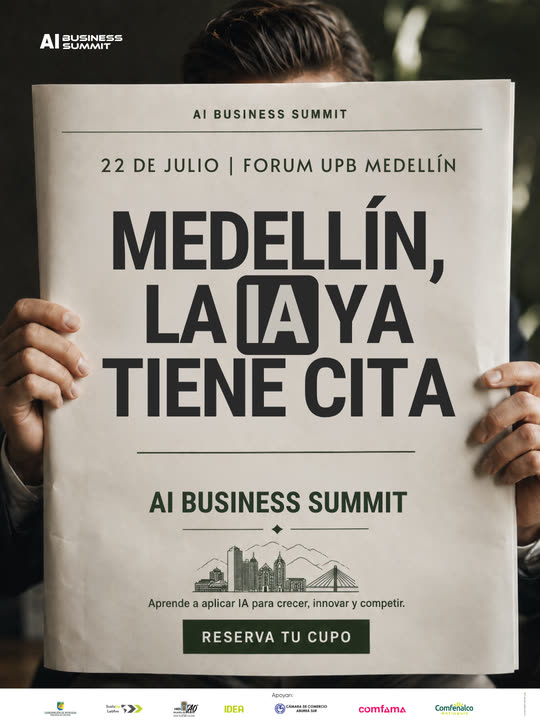 AI Business Summit flyer